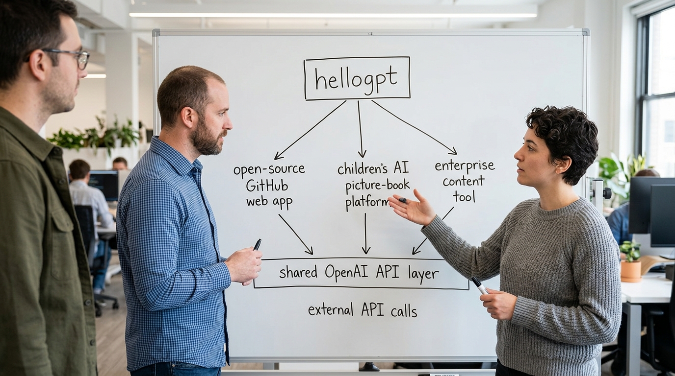 hellogpt 是什么 同名不同产品对比示意图