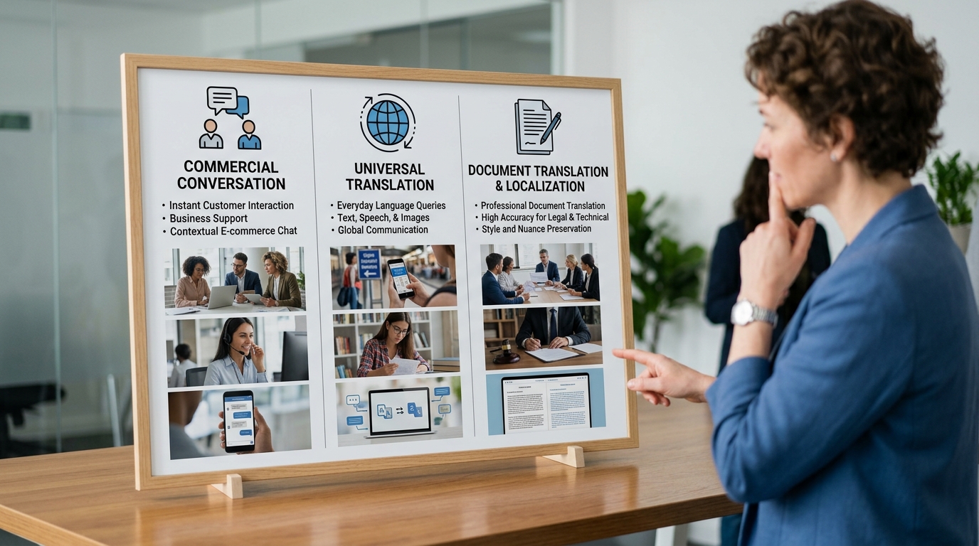 hellogpt与Google Translate、DeepL功能定位对比图