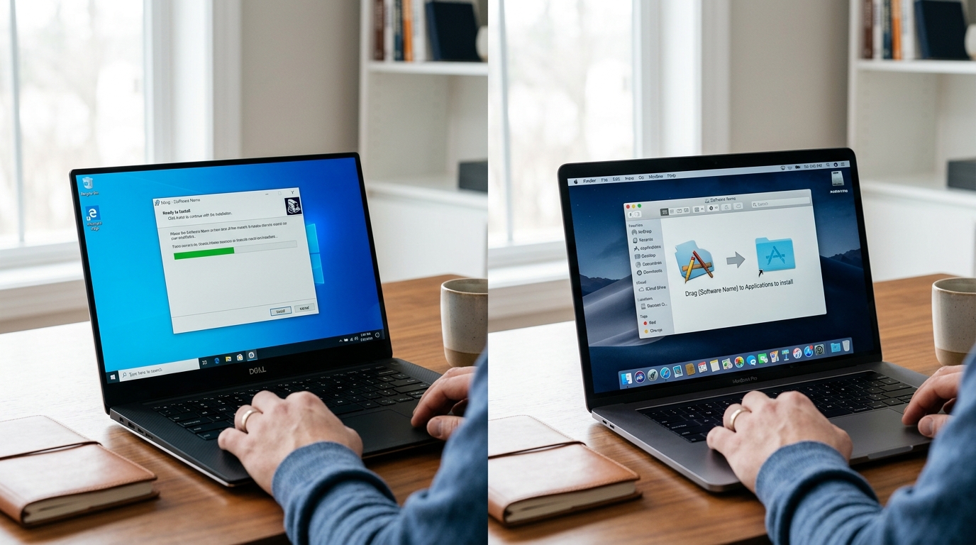 hellogpt电脑版Windows和Mac安装步骤对比
